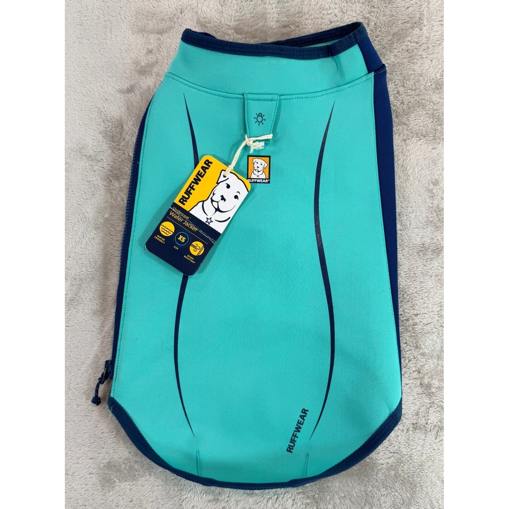 NWT Ruffwear Dog Undercoat Water Jacket Aurora Teal XS